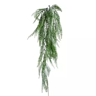 Helecho slim colgante artificial verde 80 · Plantas colgantes artificiales