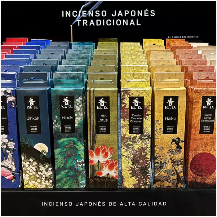 Incienso japonés Koh Do Haiku caja sticks. Inciensos y ambientadores