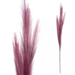 Plumero de las pampas malva 5 ramas 80. Flores artificiales