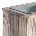 Maceta madera rectangular 20 · Macetas y jardín