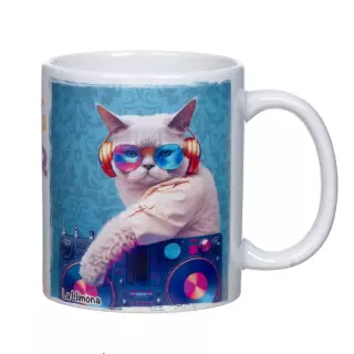 Taza universo friki 'music lover'