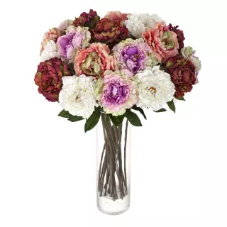 Flor peonia artificial rosa · Flores artificiales · La Llimona home