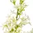 Rama mini flor artificial blanca. Flores artificiales