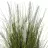 Planta grass artificial onion blanca 61 con maceta. Plantas artificiales con flores