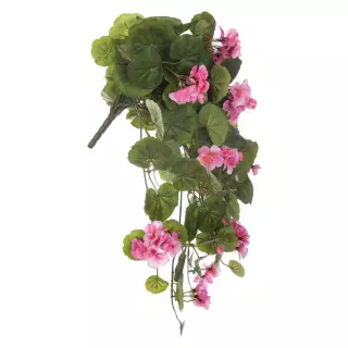 Planta artificial colgante geranios rosa 60 · Plantas colgantes artificiales · La Llimona home