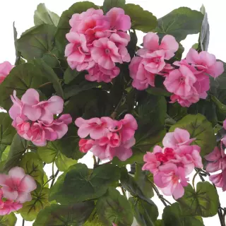 Planta artificial colgante geranios rosa 60 · Plantas colgantes artificiales · La Llimona home