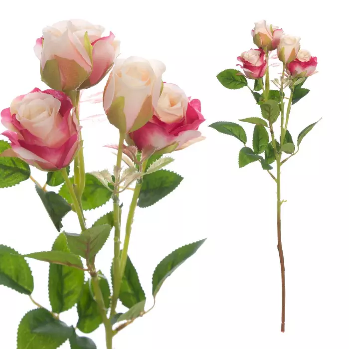 Mini rosas artificiales bicolor 42 · Flores artificiales · Rosas artificiales · La Llimona home