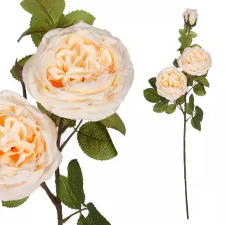 Rosa provenza artificial crema 73 · Flores artificiales · Rosas artificiales · La Llimona home