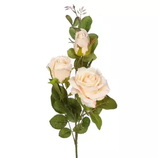 Rosa grandiflora artificial beige · Flores artificiales · Rosas artificiales · La Llimona home