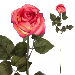 Rosa artificial coral 67 · Flores artificiales · Rosas artificiales · La Llimona home