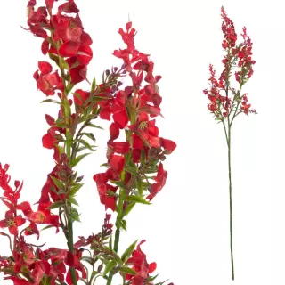 Rama mini flores artificiales rojas 70. Flores artificiales
