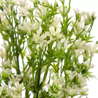 Bush mini flores artificiales blancas 35 · Flores artificiales · La Llimona home
