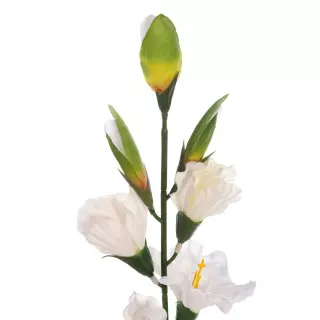 Gladiolo artificial crema 65. Flores artificiales