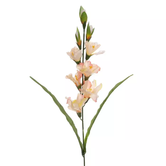 Gladiolo artificial bicolor 65. Flores artificiales