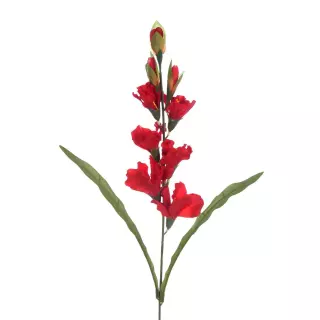 Gladiolo artificial rojo 65 · Flores artificiales · La llimona home
