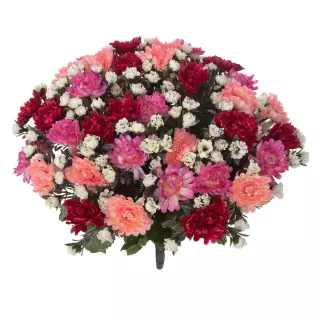Ramo mums artificiales cereza 36 · Ramos flores artificiales · La Llimona home
