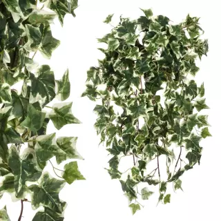 Planta artificial colgante hiedra 60 bicolor · Plantas colgantes artificiales · La Llimona home