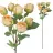 Rosas artificial beige 68. Flores artificiales