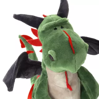 Dragón o Drac Sant Jordi verde 30 · Nici peluches · La Llimona home