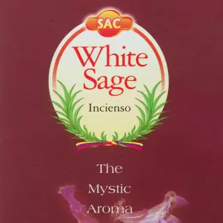 Incienso sac Salvia - white Sage caja sticks. Inciensos, ambientadores y soportes