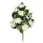 Ramo dalias y hortensias artificiales blancas 44 · Flor artificial · Funerario · Ramos flores artificiales cementerio
