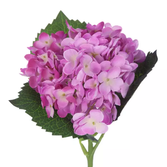 Hortensia artificial lila 52. Flores artificiales