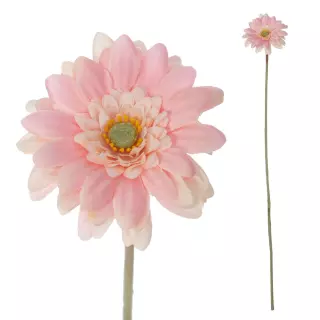 Gerbera mini artificial rosa 47. Flores artificiales