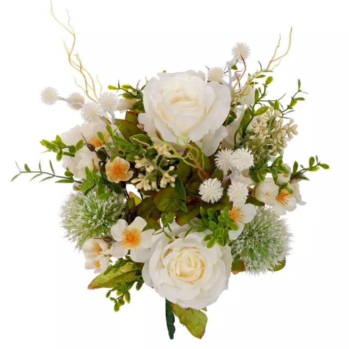 Ramo alliums y rosas artificiales crema 44 · Ramos flores artificiales · La Llimona home