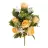Ramo peonías y rosas artificiales amarillas 48 · Funerario · Ramos flores artificiales cementerio · La Llimona home