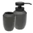 Set baño dosificador y vaso gris 15 · Dosificadores de baño · La Llimona home