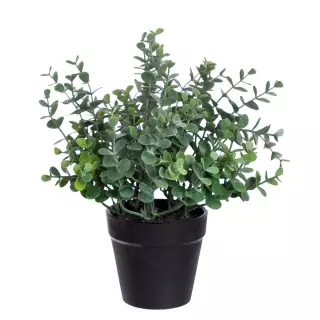 Planta eucalipto artificial maceta 22. Plantas artificiales decortativas