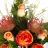 Ramo rosas cabbage y proteas artificiales naranja 53 · Funerario · Ramos flores artificiales cementerio · La Llimona home