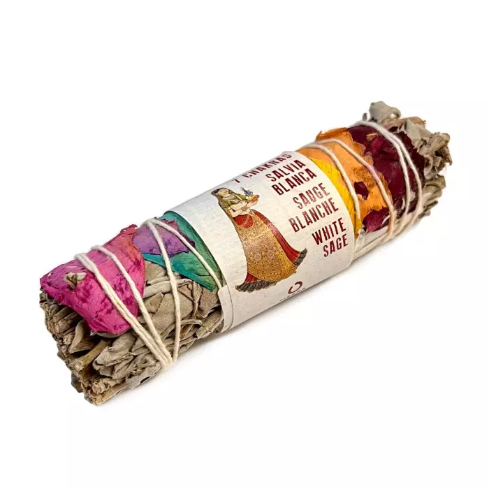Salvia blanca 7 chakras · Inciensos, ambientadores y soportes · La Llimona home Salvia blanca 7 chakras · Inciensos, ambientadores y soportes · La Llimona home