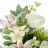 Ramo rosas, liliums y mums artificiales blancas 43 · Funerario · Ramos flores artificiales · La Llimona home