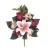 Ramo rosas y lilium artificiales cereza 37 · Funerario · Ramos flores artificiales cementerio · La Llimona home