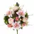 Ramo liliums y rosas artificiales rosadas 53 · Funerario · Ramos flores artificiales cementerio · La Llimona home