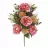 Ramo peonías y flores silvestres artificiales rosa 50. Funerario. Ramos,flores artificiales cementerio
