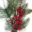 Pick nevado abeto y pino con berries artificiales rojos 45 · Navidad · La Llimona home