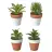 Cactus artificial maceta terracota 14 · Crasas y cactus artificiales · La Llimona home