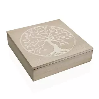 Caja árbol de la vida madera 9 departamentos· Decoración y complementos · La Llimona home