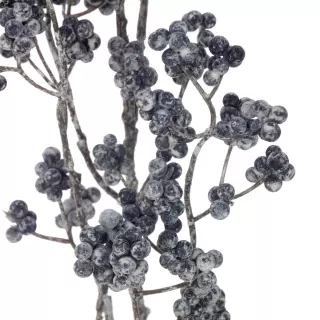 Rama berries artificiales negros 80. Hojas y ramas artificiales. La Llimona home