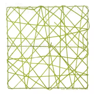 Estructura rejilla cuadrada verde 20 · Complementos florales · La Llimona home